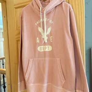 American Eagle Outfitters Light Pink Hoodie